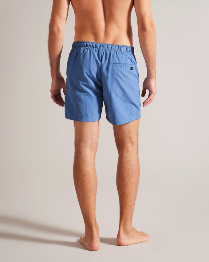 Short Ted Baker Plain Swim Bleu Homme | FZI-17829290